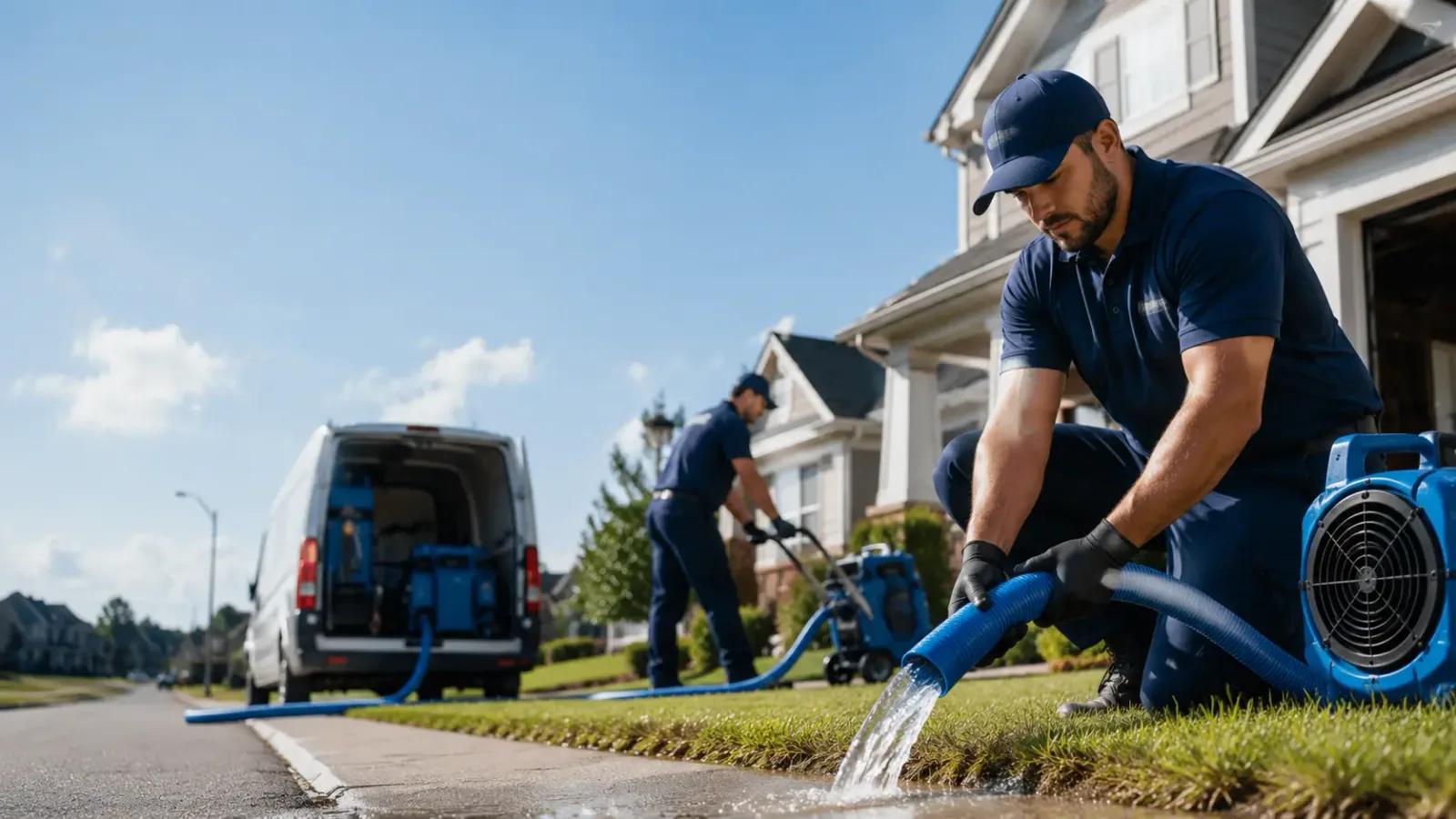 Flood Damage Restoration in Bidwell, OH